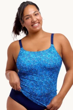 Tankini Tops^Funkita Pebble Beach Scoop Neck Tankini Separate Blue