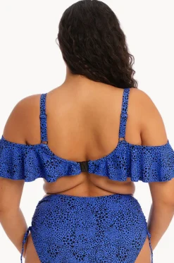 Bikini Tops^Elomi Swimwear Pebble Cove G Cup Underwire Frill Bra Blue