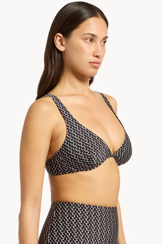Bikini Tops^Jets Pinnacles Underwire Tri Chocolate