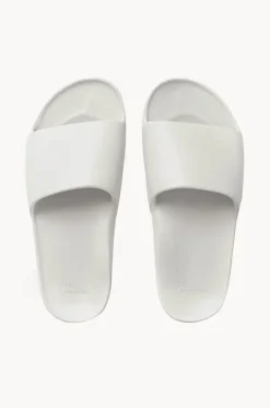 Footwear|Footwear^Archies Plain Arch Support Slides White