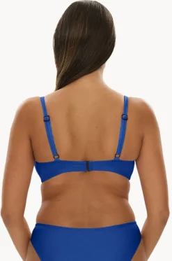Bikini Tops^Raq Apparel Plain FF/G Cup Balconette Bra Cobalt