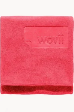 Sport Towels|Towels^Wovii Plain Jumbo Microfibre Towel Watermelon