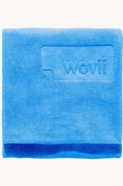 Sport Towels|Towels^Wovii Plain Jumbo Microfibre Towel Pipeline blue
