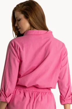 Tops^Sunseeker Plain Mystic Shirt Mystic pink
