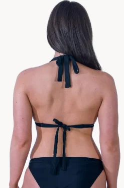 Bikini Tops^Base Swim Plain Support Tri Black