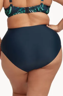 Bottoms^Artesands Plains Botticelli High Waist Pant Dark navy