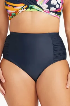 Bottoms^Artesands Plains High Waisted Pant Navy