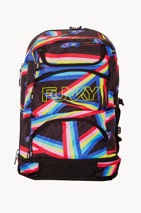 Bags|Bags^Funky Trunks Pocket Rocket Elite Squad Backpack Black/multi