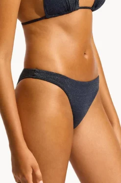 Bottoms^Seafolly Poolside High Cut Rio Pant Midnight