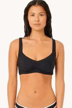 Bikini Tops^Rip Curl Premium Surf E Cup Bralette Black