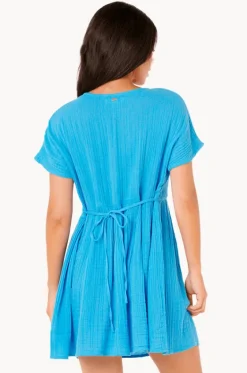 Dresses^Rip Curl Premium Surf Short Sleeve Dress Azure
