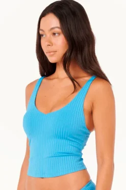 Tankini Tops^Rip Curl Premium Surf Tankini Separate Azure