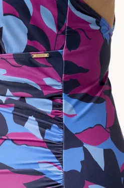 One Pieces^Speedo Printed Shaping V Neck One Piece Blue/purple