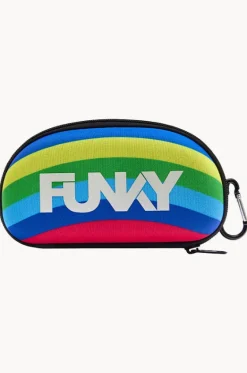 Swim Accessories^Funky Trunks Rainbowie Goggle Case Multi
