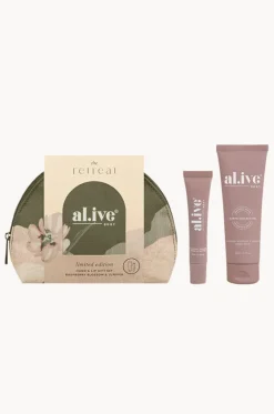 Travel|Gifts^Al.ive Body Raspberry Blossom & Juniper Hand & Lip Gift Set