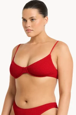 Bikini Tops^Bond-eye Recycled Gracie Balconette Red