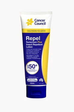 Travel|Home & Body^Cancer Council Australia Repel Sunscreen 50+ 110ml