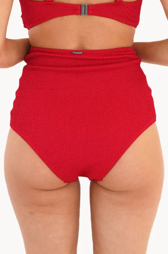 Bottoms^Moontide Retro Deco High Waist Gathered Pant Hibiscus