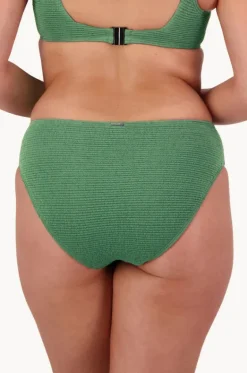 Bottoms^Moontide Retro Deco Mid Rise Pant Seaweed