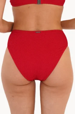 Bottoms^Moontide Retro Deco Mid Rise Pant Hibiscus