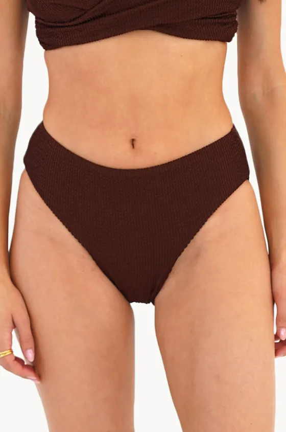 Bottoms^Moontide Retro Deco Mid Rise Pant Espresso