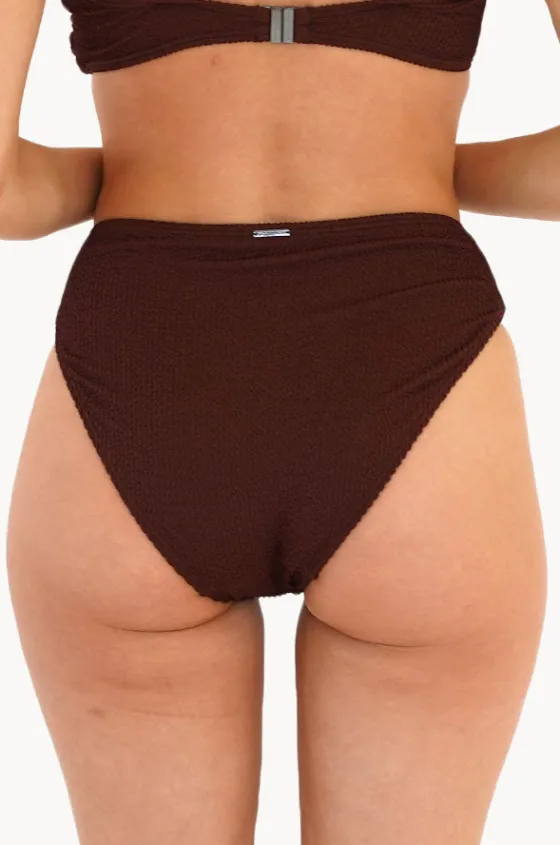 Bottoms^Moontide Retro Deco Mid Rise Pant Espresso