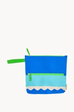 Travel|Bags^Annabel Trends Riptide Beach Wet Pouch Blue