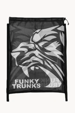 Sport Bags|Bags^Funky Trunks Roar Energy Mesh Gear Bag Black/white