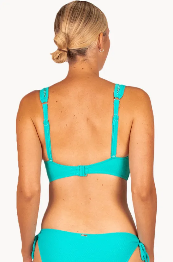 Bikini Tops^Baku Rococco D/DD Cup Ladder Longline Bra Caribbean