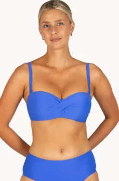 Bikini Tops^Baku Rococco D/DD Cup Twist Bandeau Electric