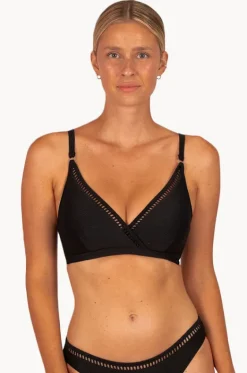 Bikini Tops^Baku Rococco D/E Cup Ladder Wrap Bra Nero