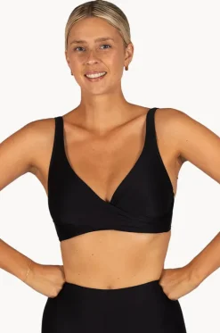 Bikini Tops^Baku Rococco D/e Cup Wrap Bra Nero