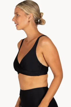 Bikini Tops^Baku Rococco D/e Cup Wrap Bra Nero