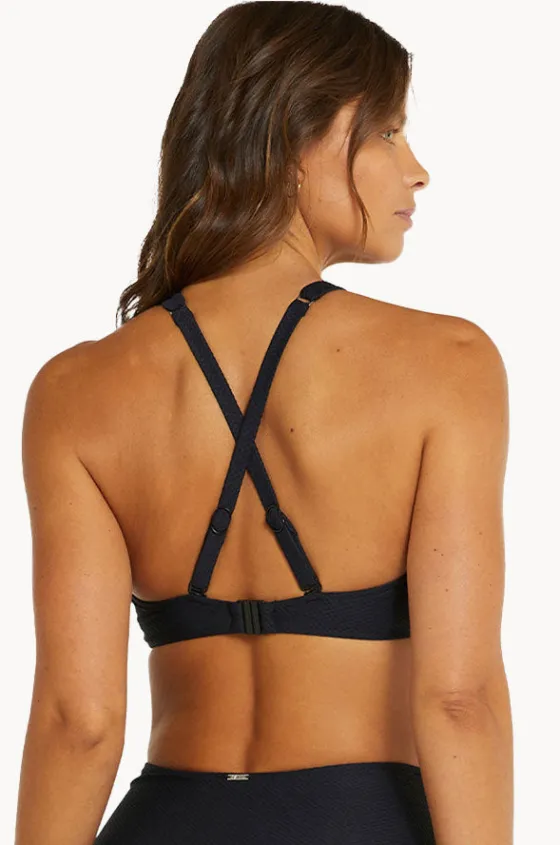 Bikini Tops^Baku Rococco Ladder High Neck Bra Nero