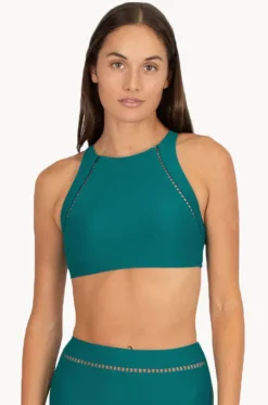 Bikini Tops^Baku Rococco Ladder High Neck Bra Jungle
