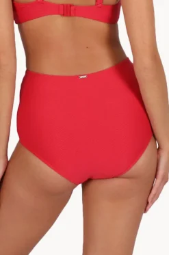 Bottoms^Baku Rococco Ladder High Waist Pant Cherry