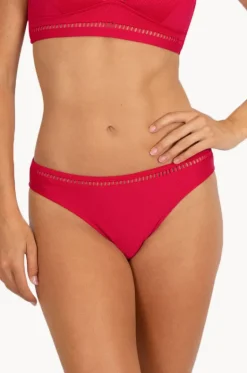 Bottoms^Baku Rococco Ladder Regular Pant Cherry