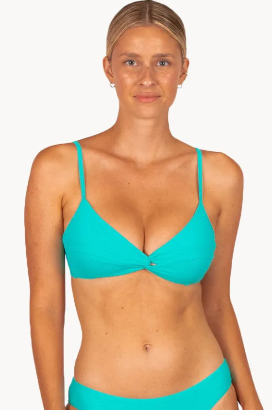 Bikini Tops^Baku Rococco Twist Bralette Caribbean