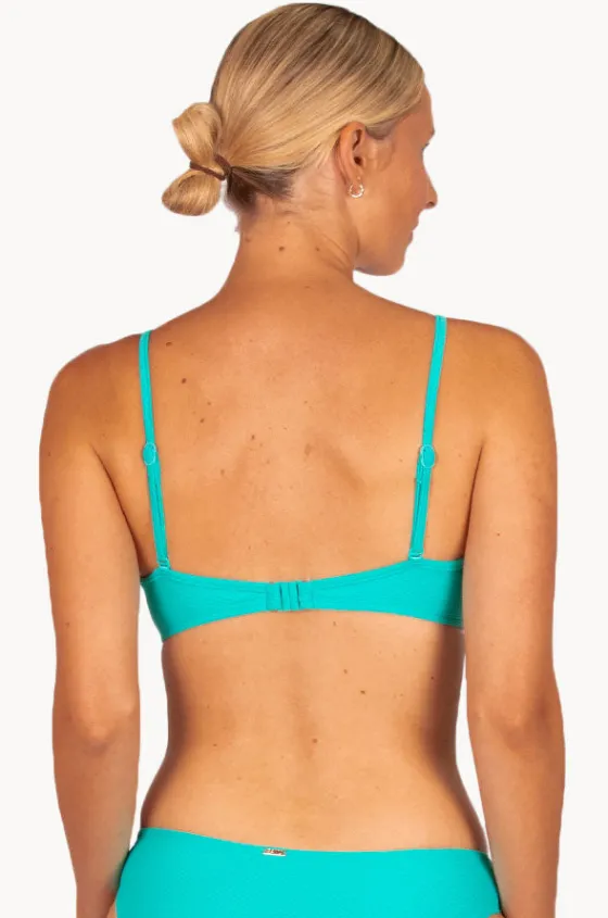 Bikini Tops^Baku Rococco Twist Bralette Caribbean