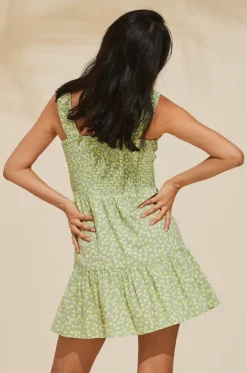 Dresses^Roxy Rosie Waves II Mini Dress Green