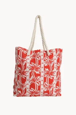 Beach Bags|Bags^Billabong Row Of Palms Beach Bag Red