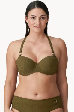 Bikini Tops^Prima Donna Sahara F Cup Balconette Olive