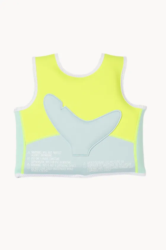 Floaties & Swim Aids|Floaties & Swim Aids^Sunny Life Salty The Shark Swim Vest 3-6 Years Neon