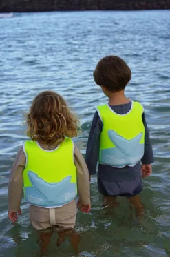 Floaties & Swim Aids|Floaties & Swim Aids^Sunny Life Salty The Shark Swim Vest 2-3 Years Neon