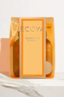Gifts|Home & Body^Ecoya Sandalwood & Amber Luxe Body Duo
