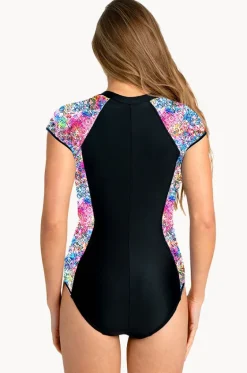 Rashies & Sunsuits^Salty Ink Santorini Sunsuit Black/multi