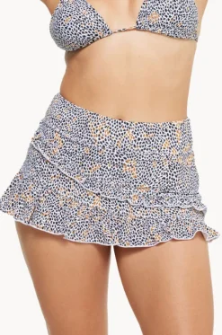Bottoms^Togs Swimwear Savanna Skort Animal