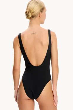 One Pieces^Modibodi Scoop Neck One Piece BLACK