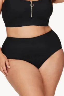 Bottoms^Artesands Sculpt Renoir Mid Rise Pant Black