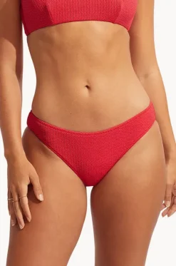 Bottoms^Seafolly Sea Dive Hipster Chilli red